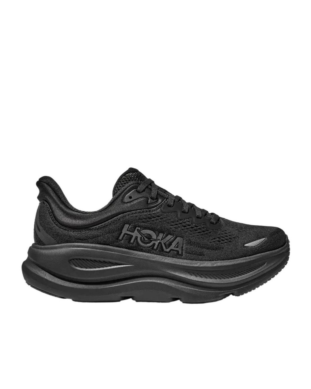 Hoka One One Black Bondi 9 Wide Running Shoes for men