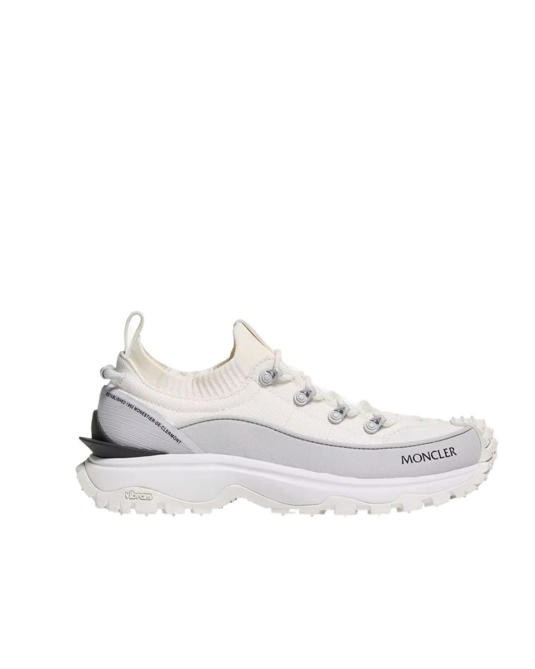 Moncler White Moncler Trailgrip Lite3 Sneakers