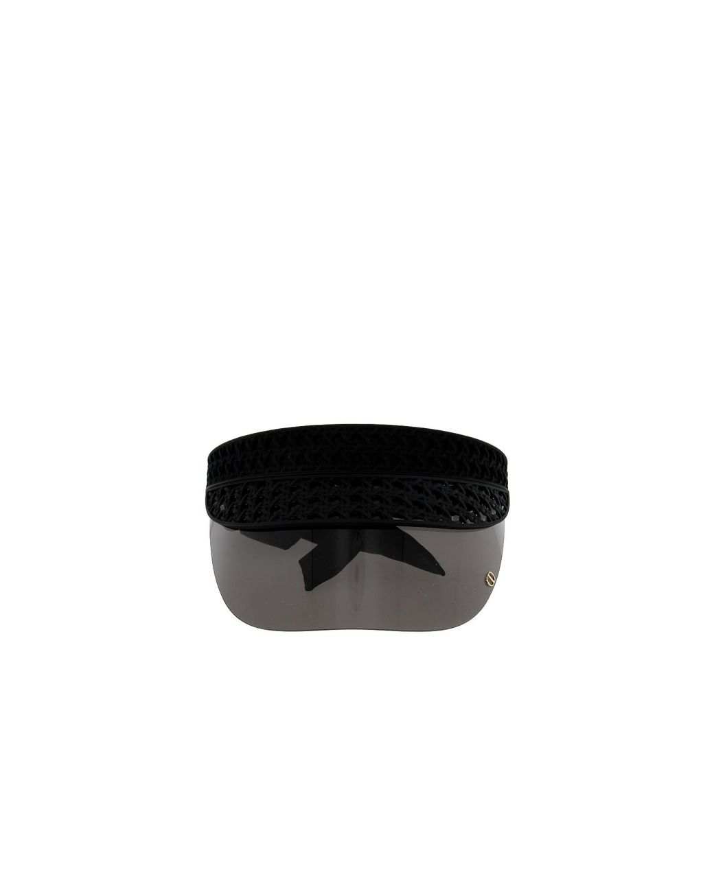 Dior White Eyewear Very V1U Bow-Detailed Visors