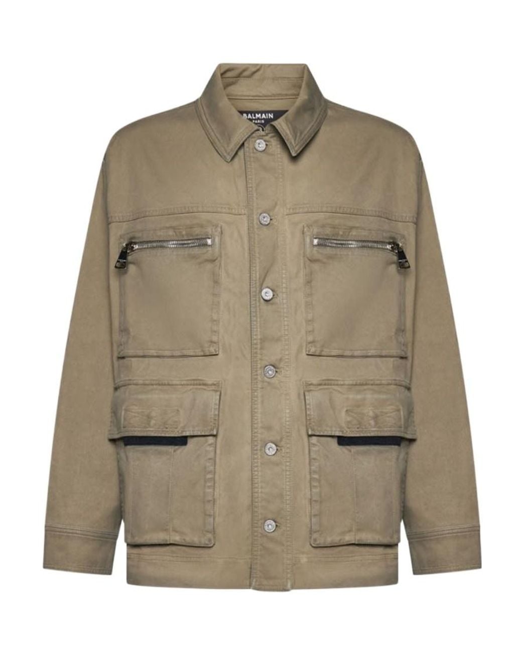 Balmain Multicolor Pocket Detailed Jacket for men