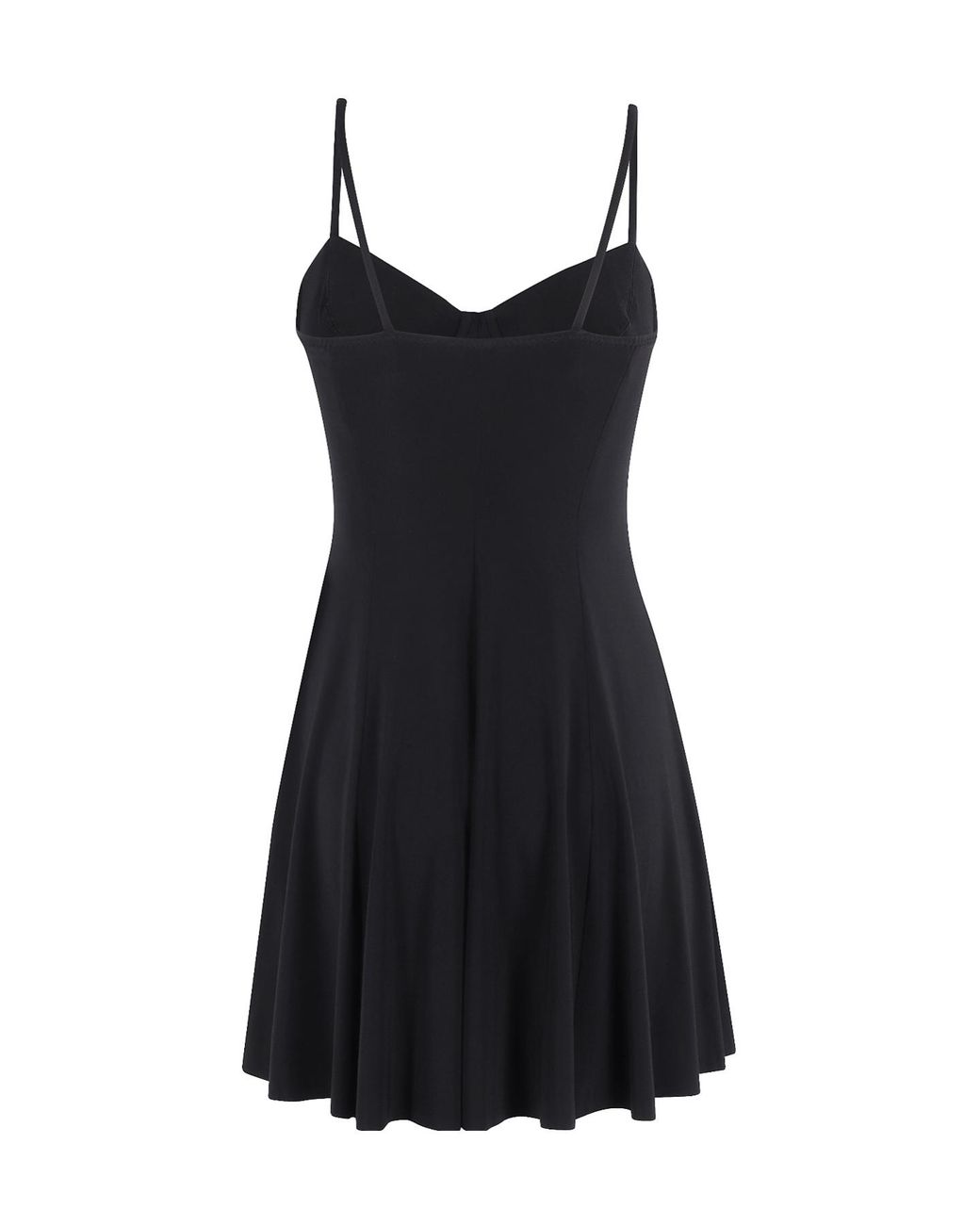 Norma Kamali Black Underwire Mini Dress