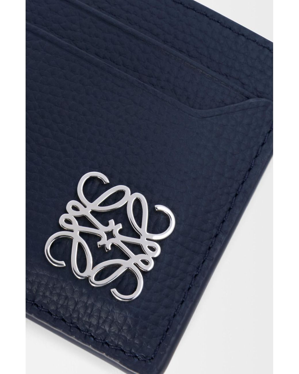 Loewe Blue Logo Cardholder Wallet