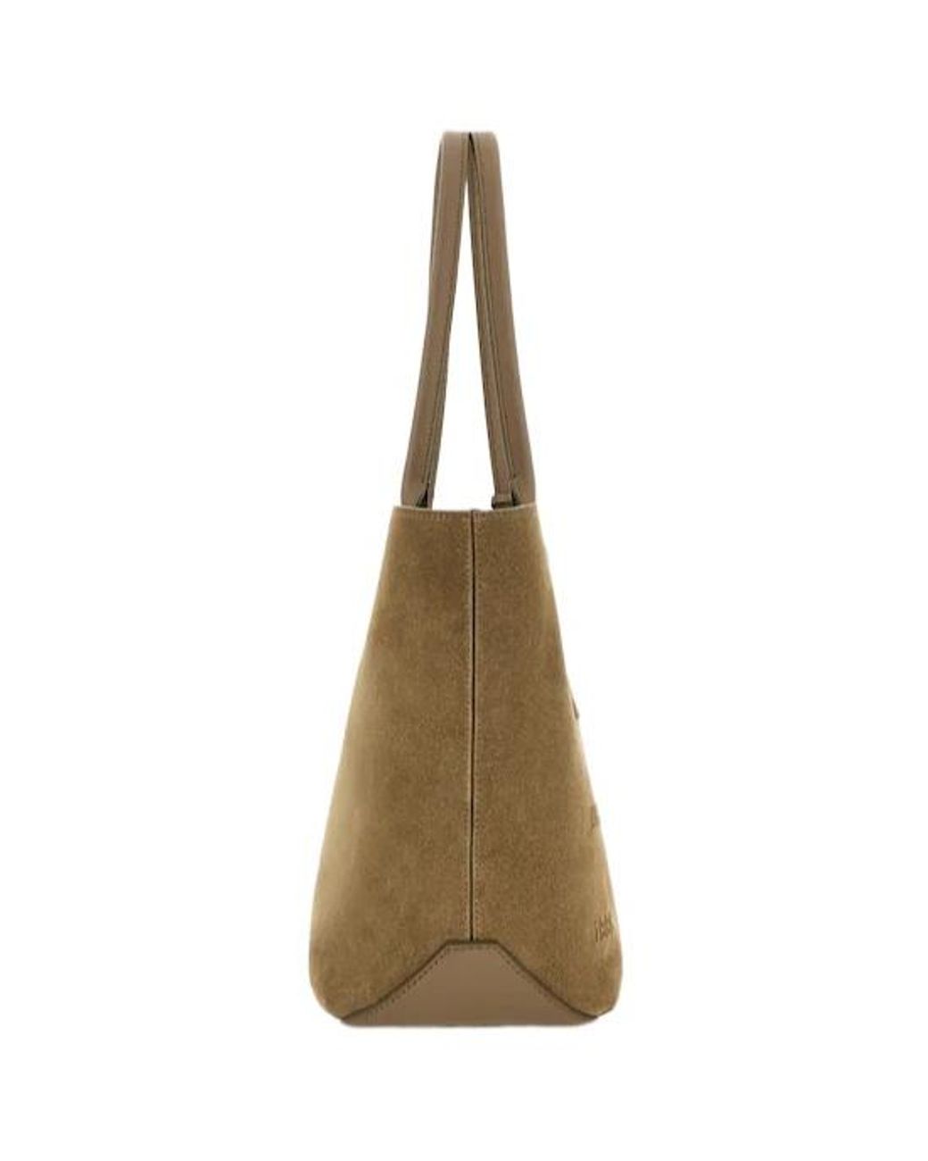 Hogan Natural Address Logo-Embossed Tote Bag
