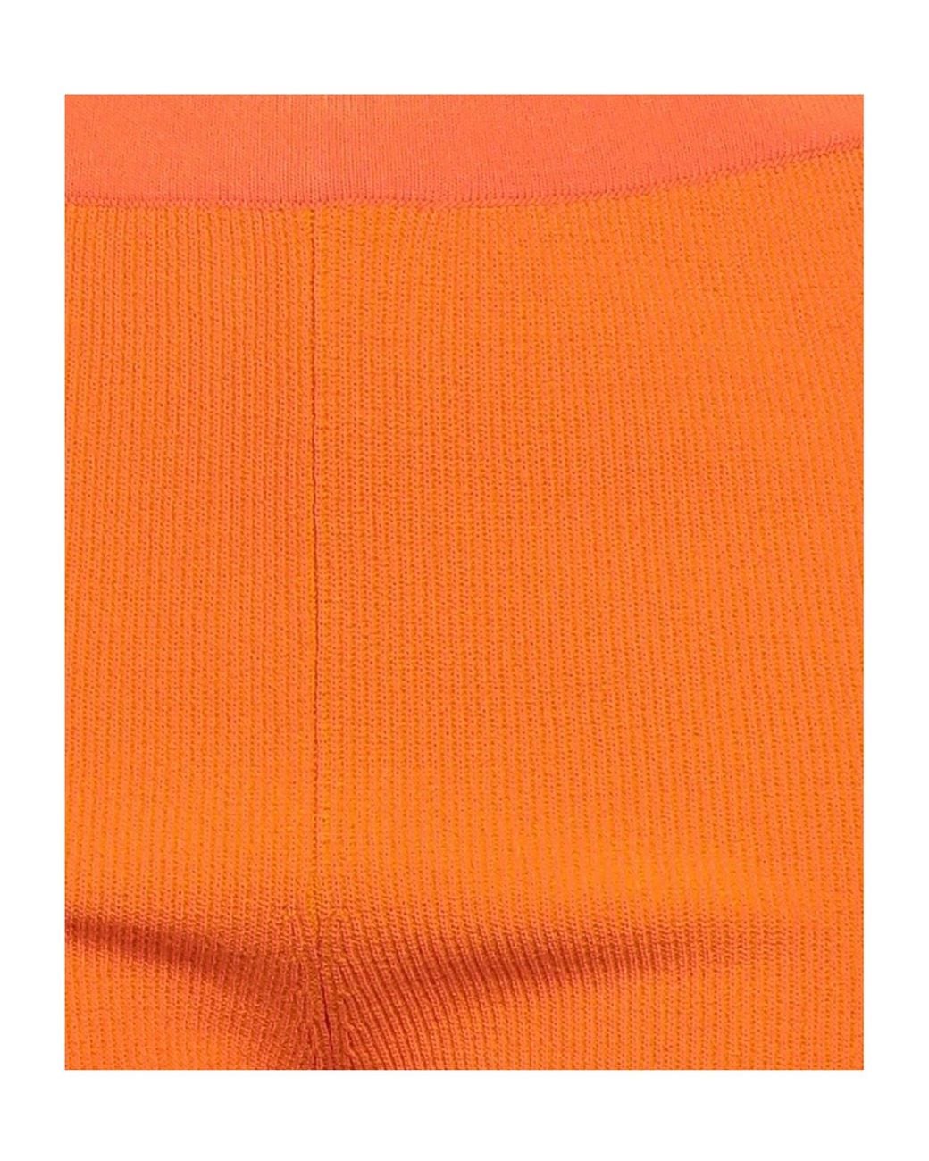 Jacquemus Orange Twotone Cycling Shorts