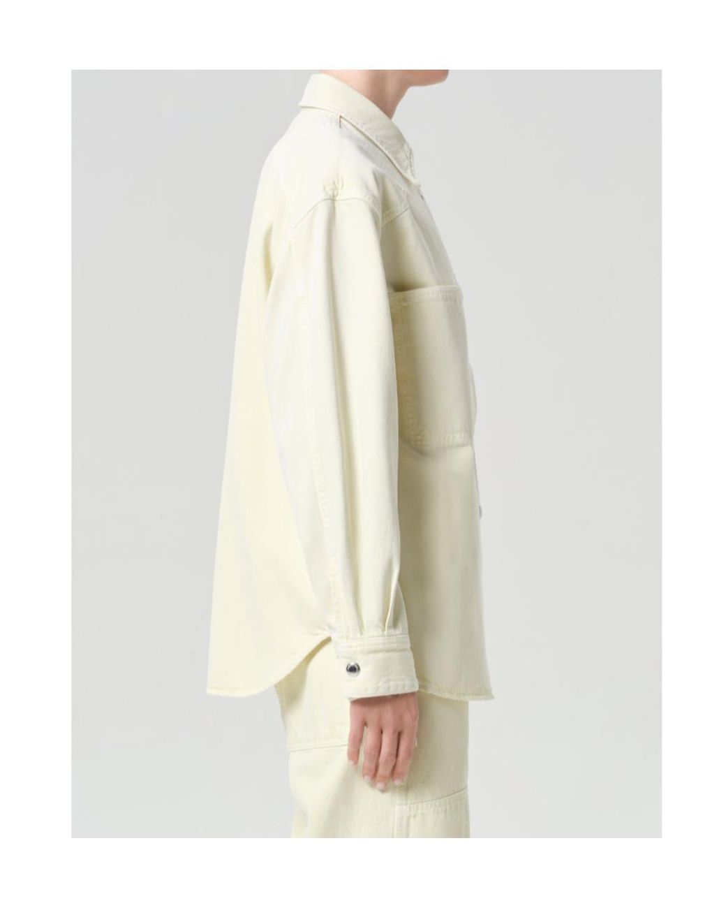 Agolde Natural Laria Shirt (Flyweight)