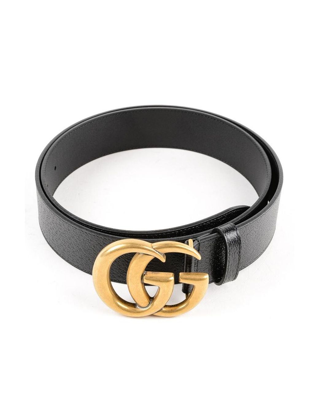 Gucci White Gg Signature Buckled Belt for men