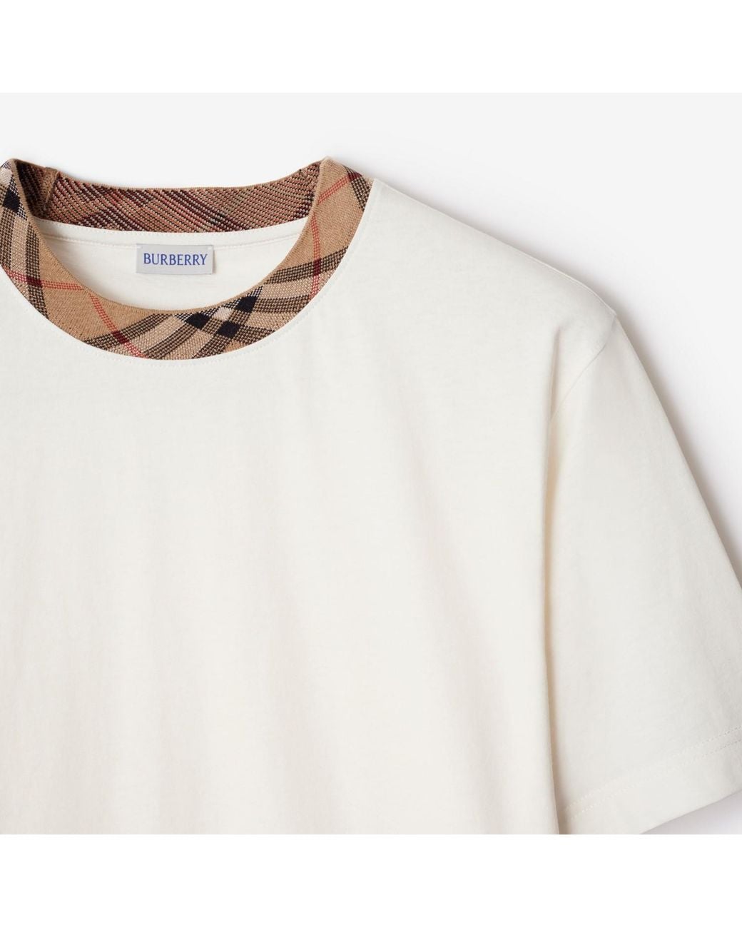 Burberry White 'Ryan' T-Shirt for men