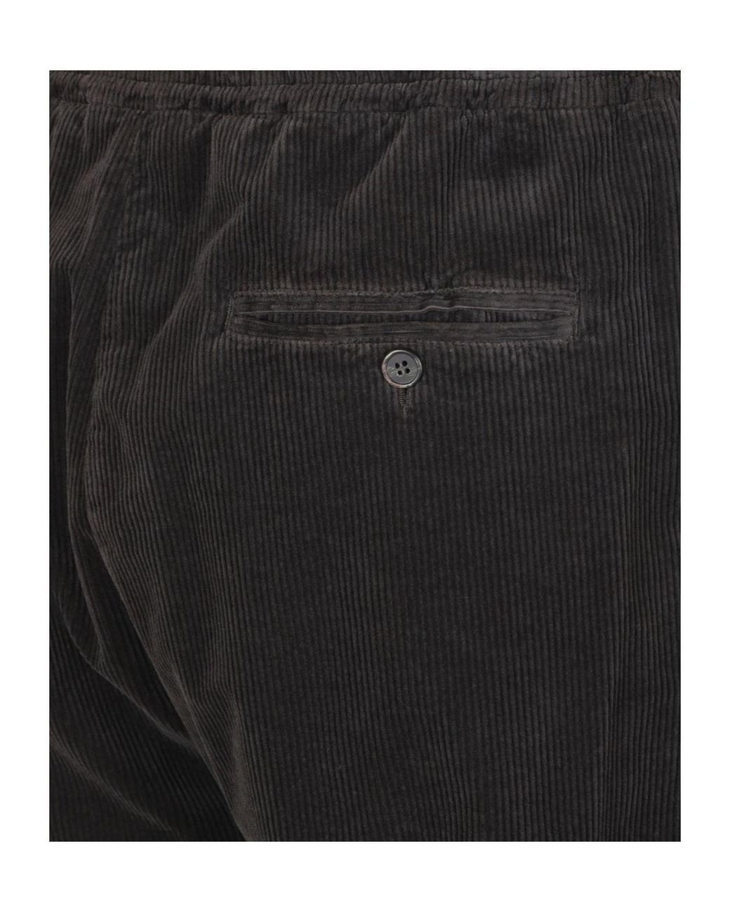 Barena Blue Corduroy Trousers for men
