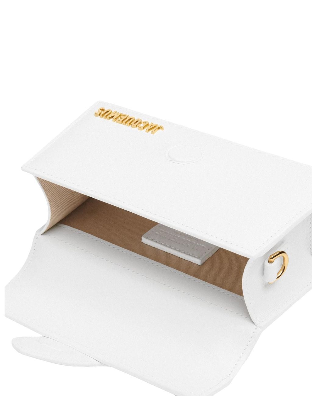 Jacquemus White Mini Top Handle Shoulder Bag