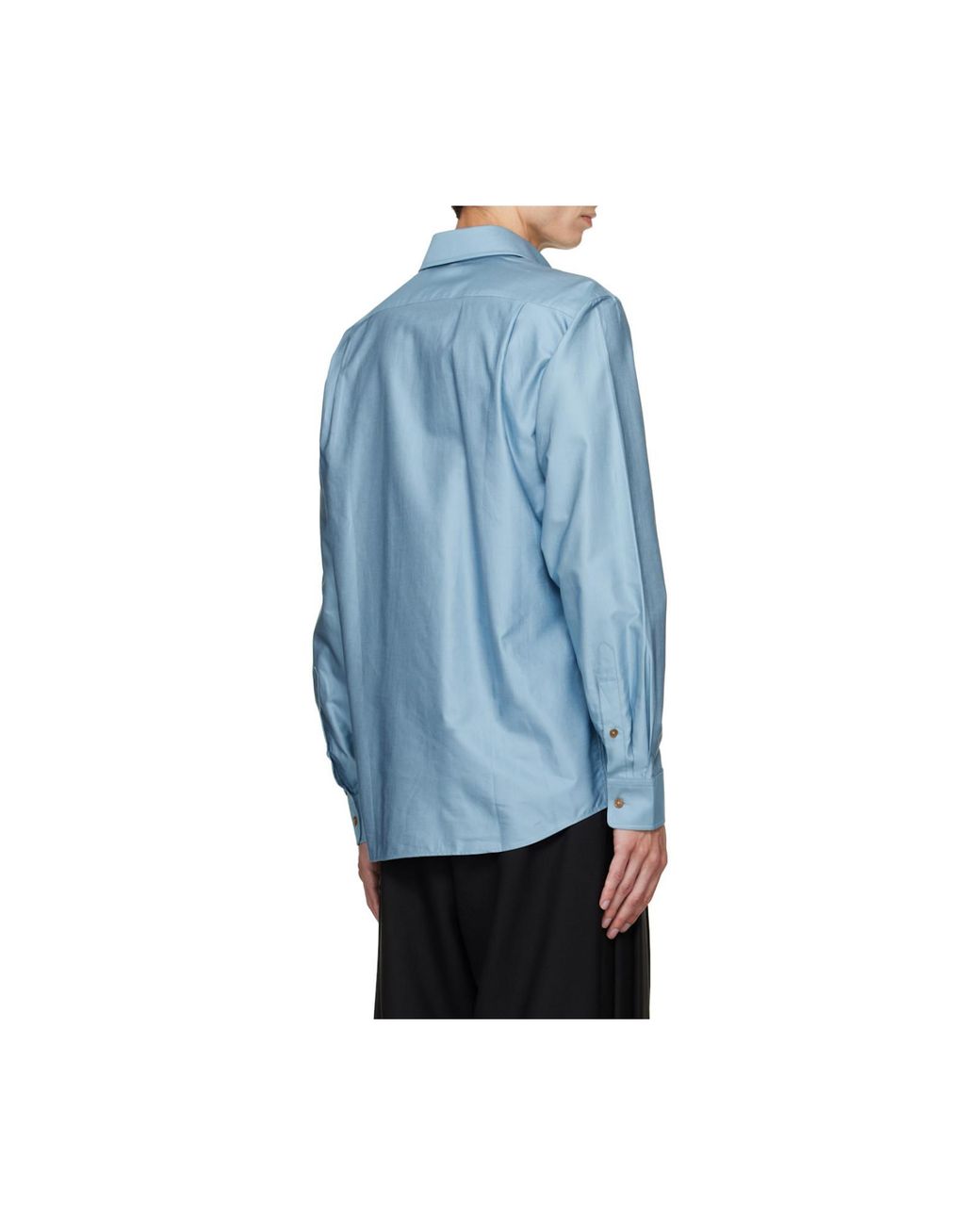 Vivienne Westwood Gray Orb Button-Down Shirt for men