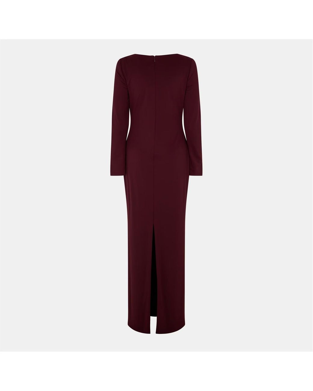 Ralph Lauren Red Burlince Ball Gown