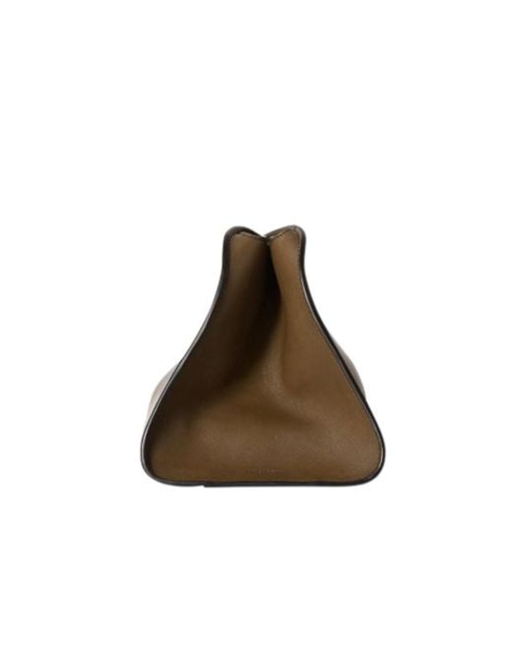 The Row Brown Peggy Clutch