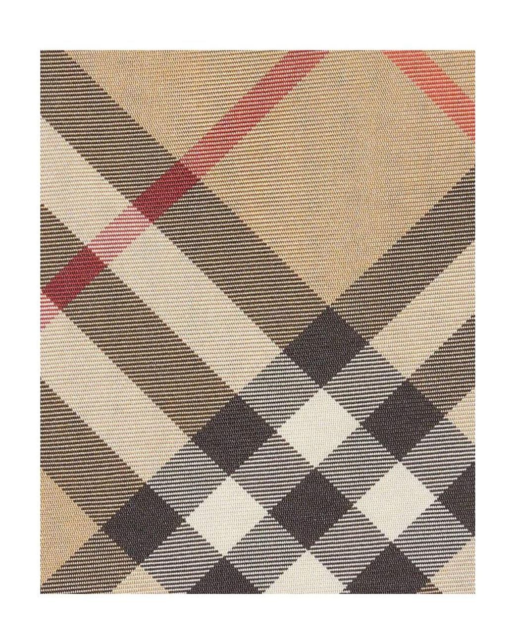 Burberry White Vintage Checked Pointed Tip Tie for men