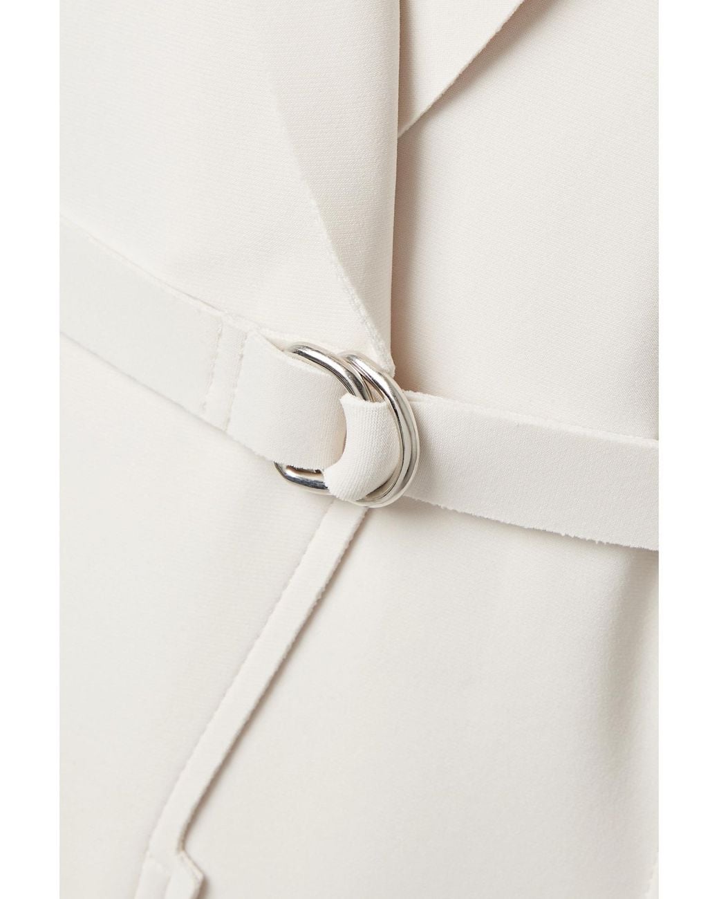 Norma Kamali White Stretch-Jersey Jumpsuit