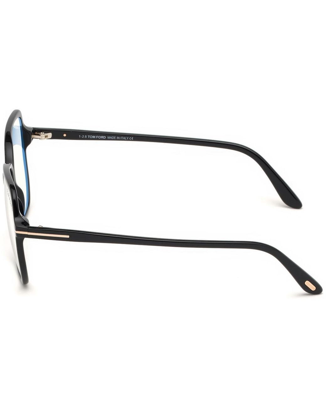 Tom Ford Metallic Eyewear Square-Framed Glasses for men