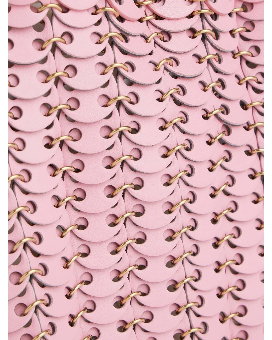 Rabanne Pink 1969 Flip Bag