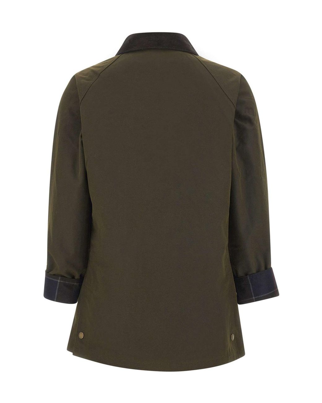 Barbour Green Buttoned-Pocket Jacket