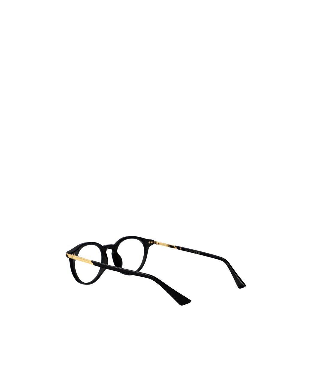 Bottega Veneta White Eyewear Round Frame Glasses for men