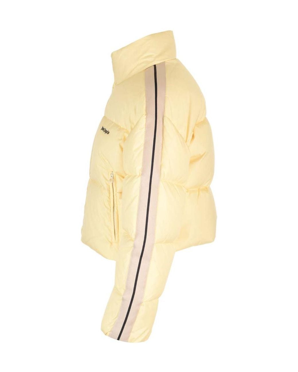 Palm Angels Yellow Puffer Polyamide