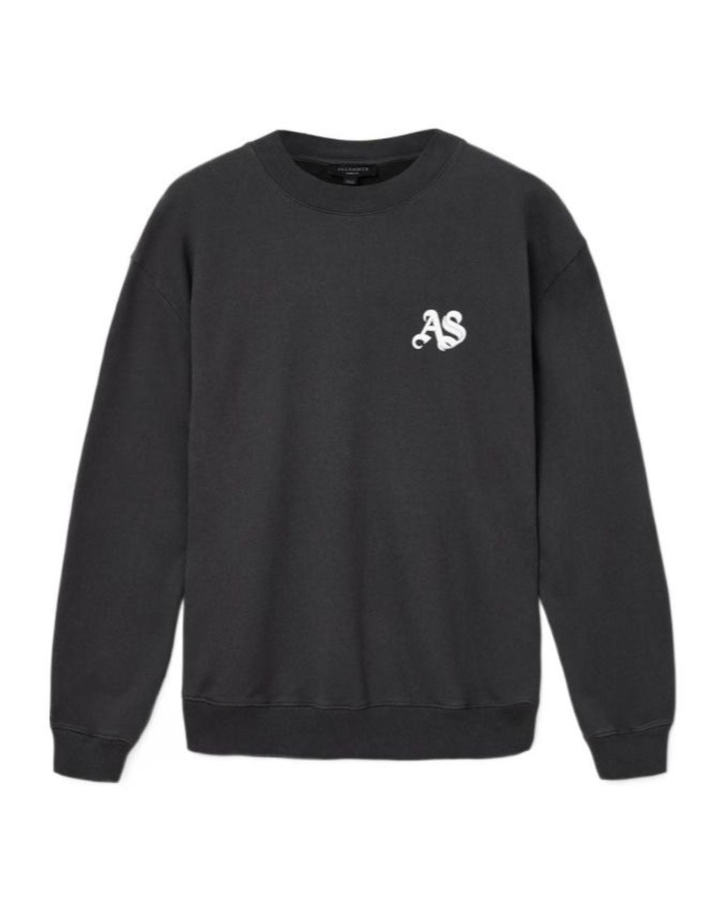 AllSaints Gray Icon Crew for men