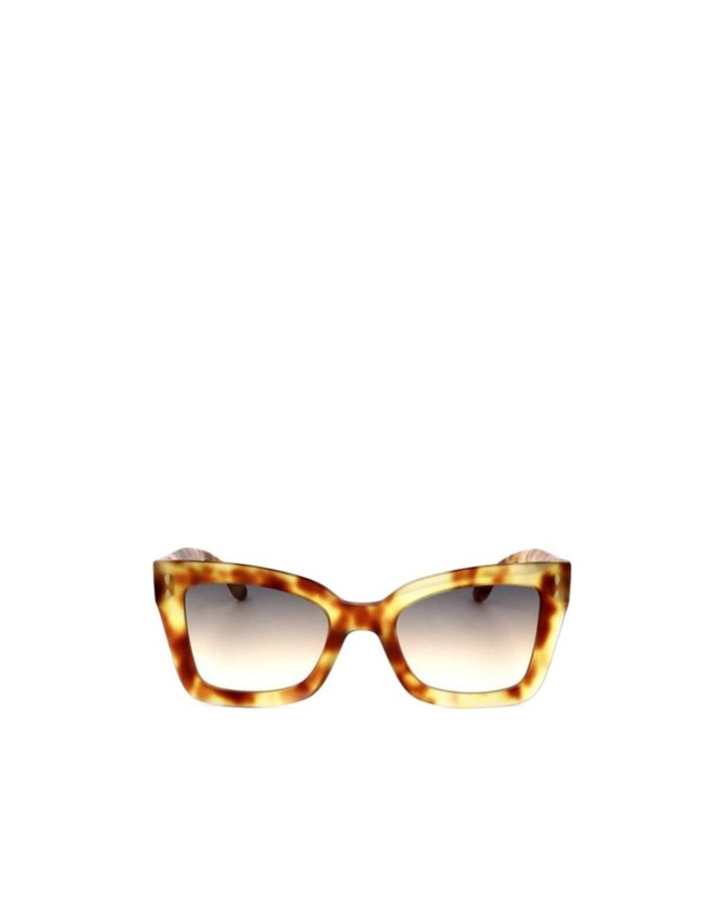 Isabel Marant Metallic Cat-Eye Frame Sunglasses