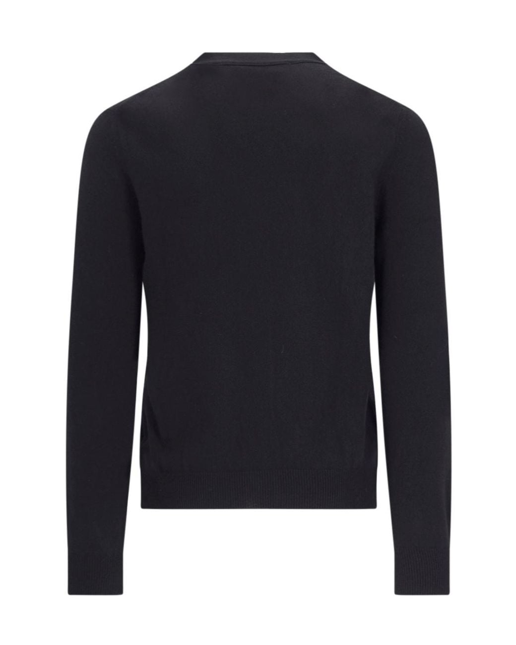 COMME DES GARÇONS PLAY Blue Comme Des Garçons Play Logo Patch Knitted Cardigan for men