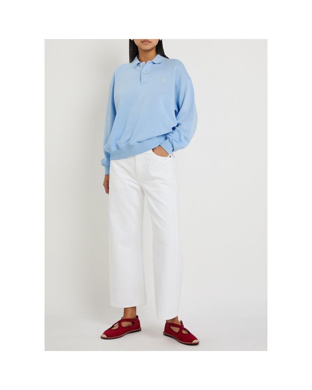 Polo Ralph Lauren Blue Cotton Sweatshirt