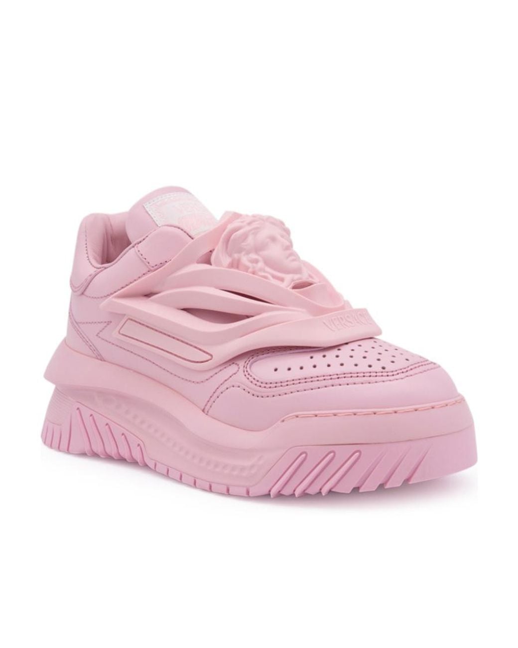 Versace Pink Odissea Low-Top Sneakers