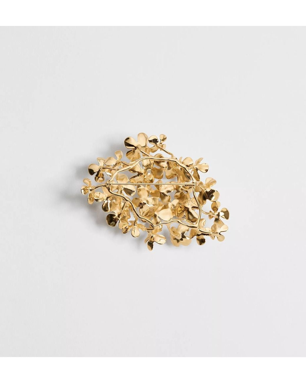 Dior Metallic Hortensia Brooch