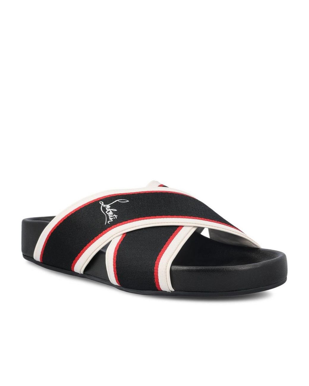 Christian Louboutin Multicolor Crossover Strapped Sandals