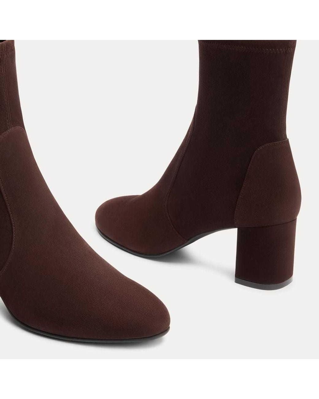 Stuart Weitzman Brown Bottillon Extensible Yulia 60