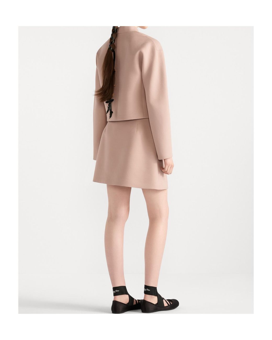 Dior Pink Cropped Jacket