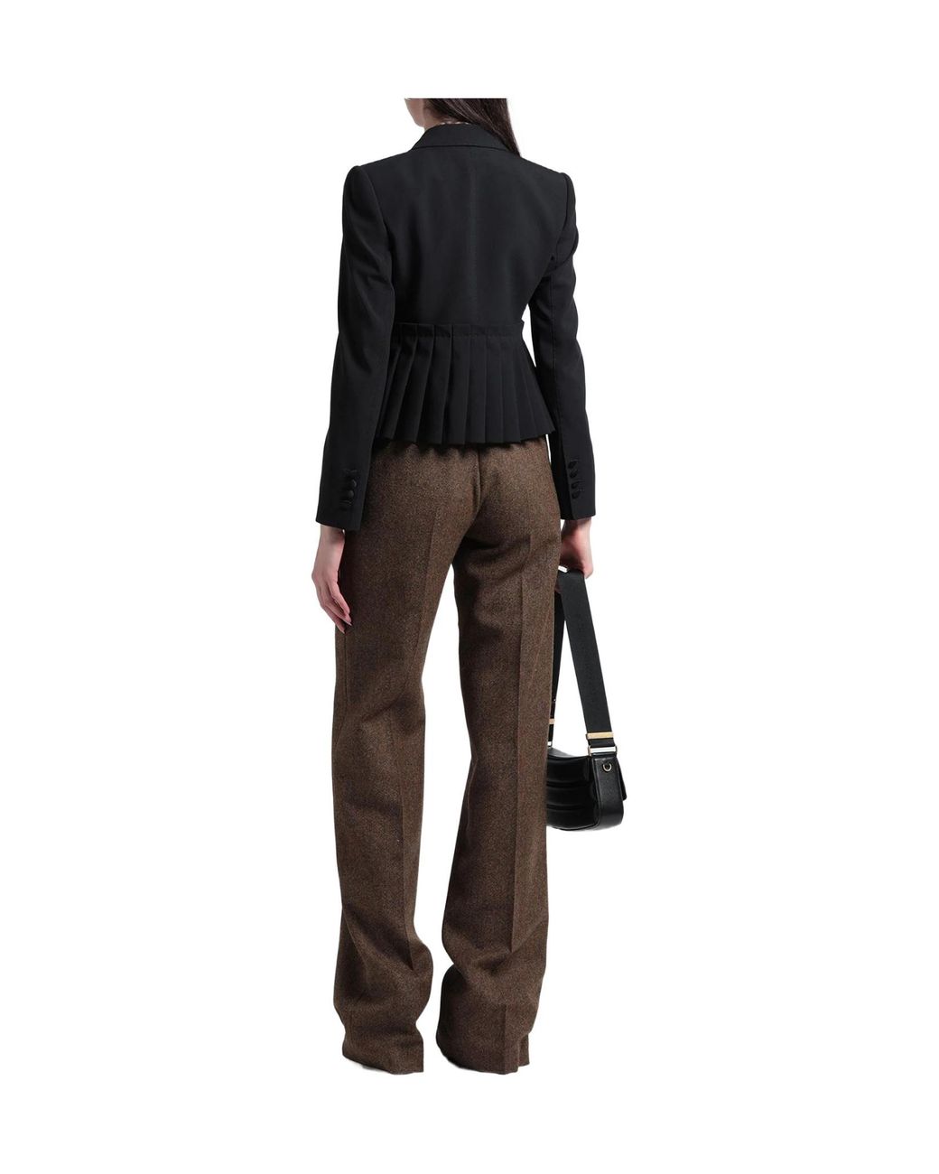 Dolce & Gabbana Black Minimalist Single-Breasted Blazer