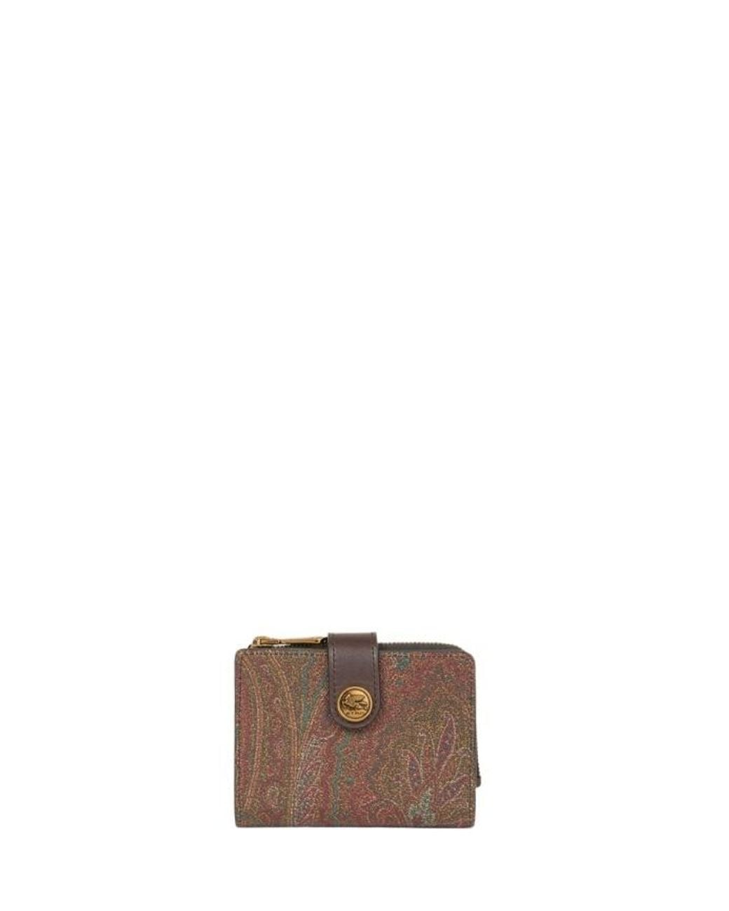 Etro Multicolor Arnica Pegaso-Detail Wallet