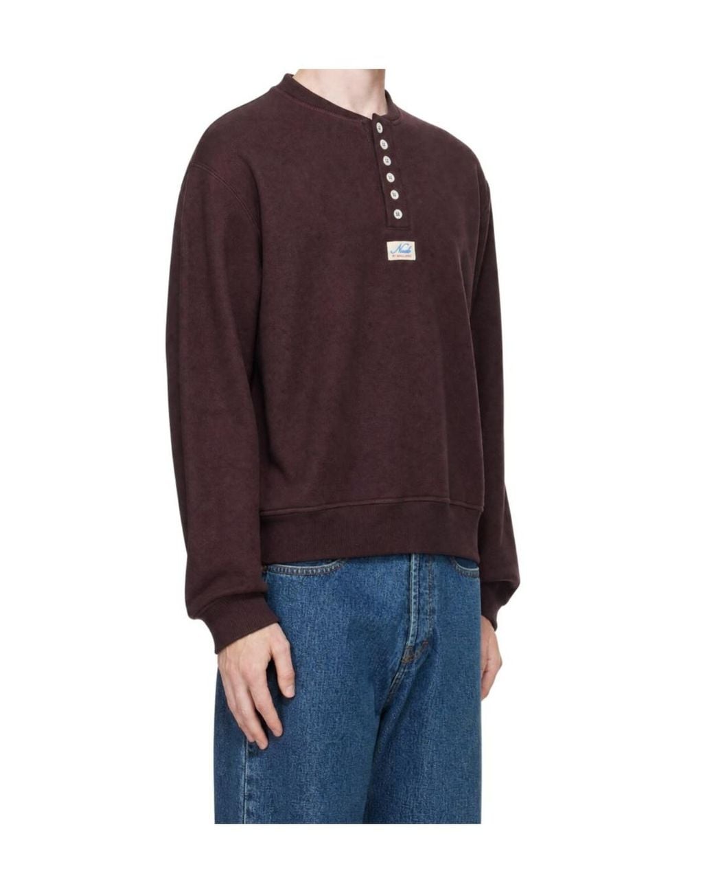 Magliano Blue Crew-Neck Knit Top for men