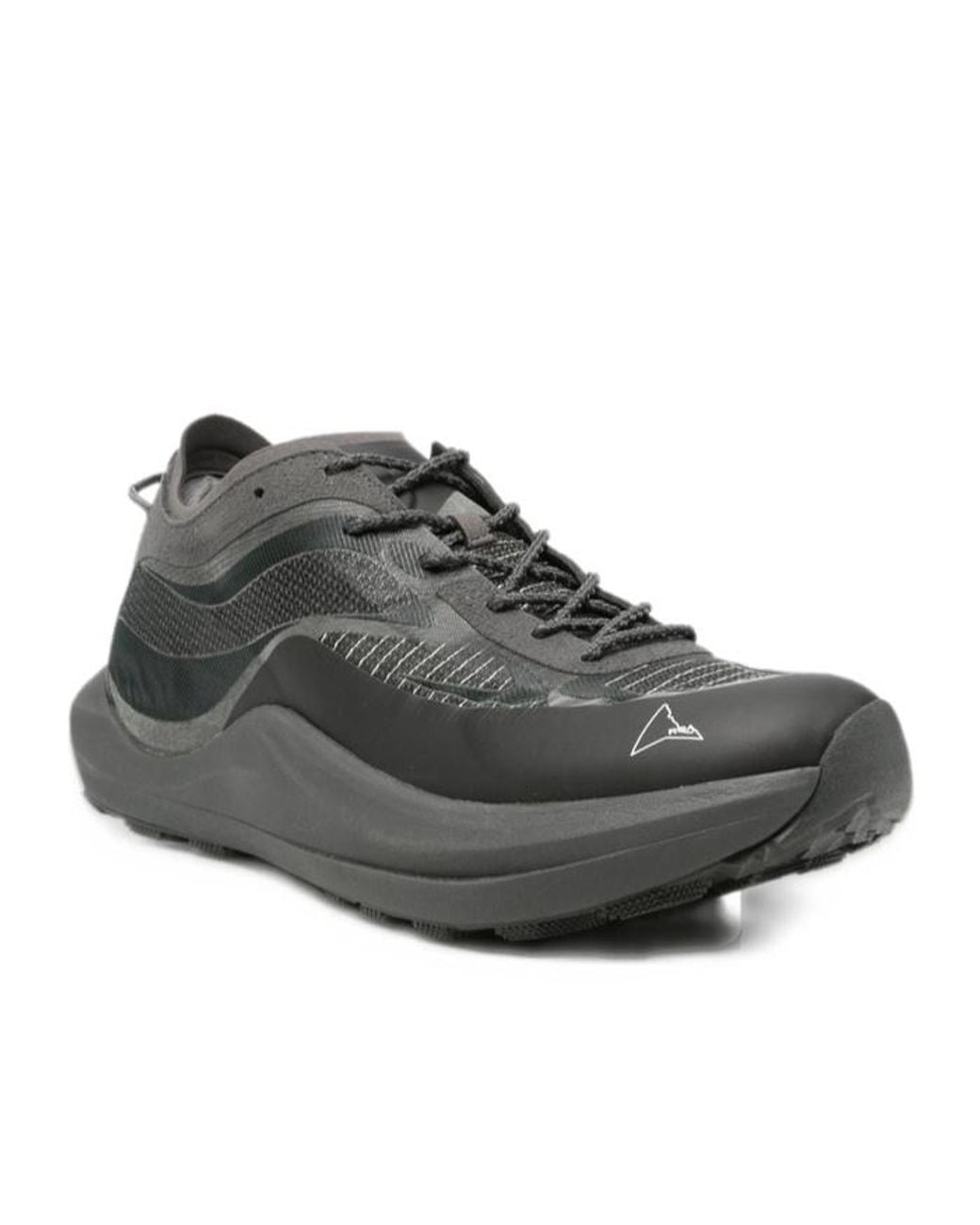Roa Black Lace-Up Sneakers for men