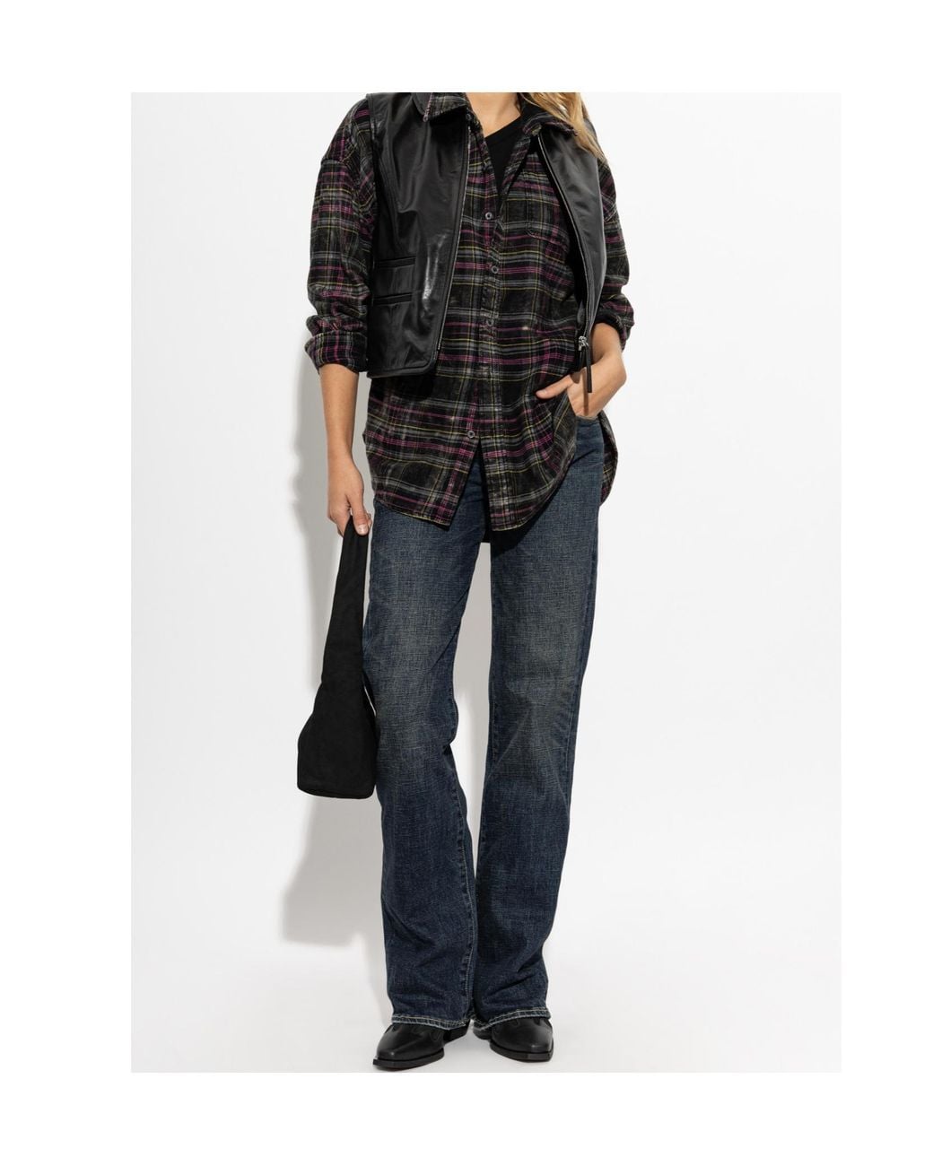 R13 Blue Belt-Loop Jeans