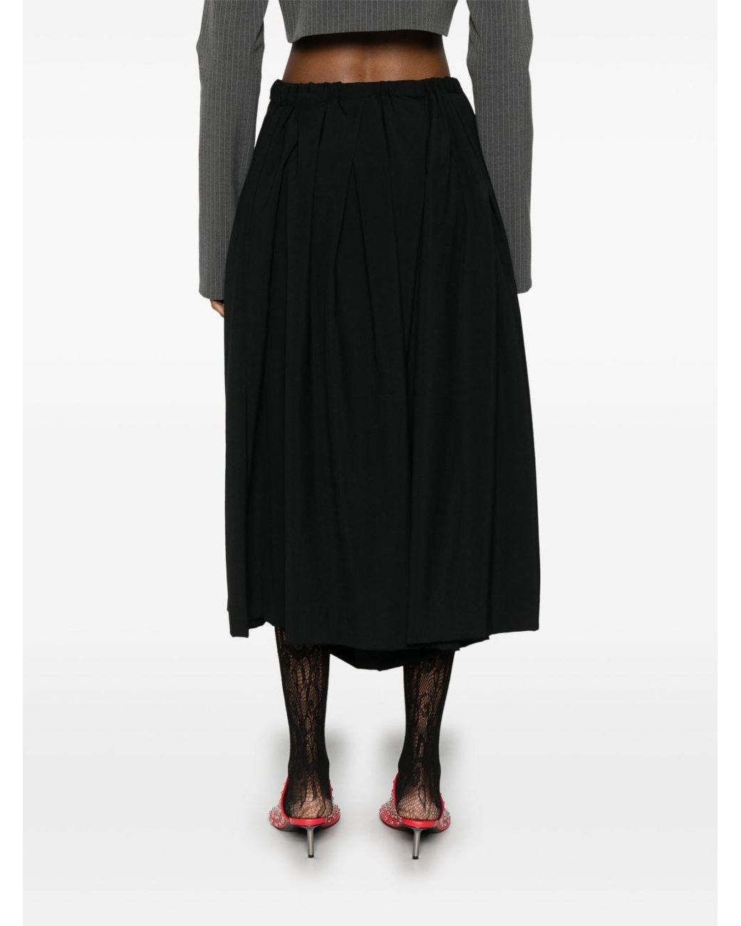 Comme des Garçons Black Wool Pants