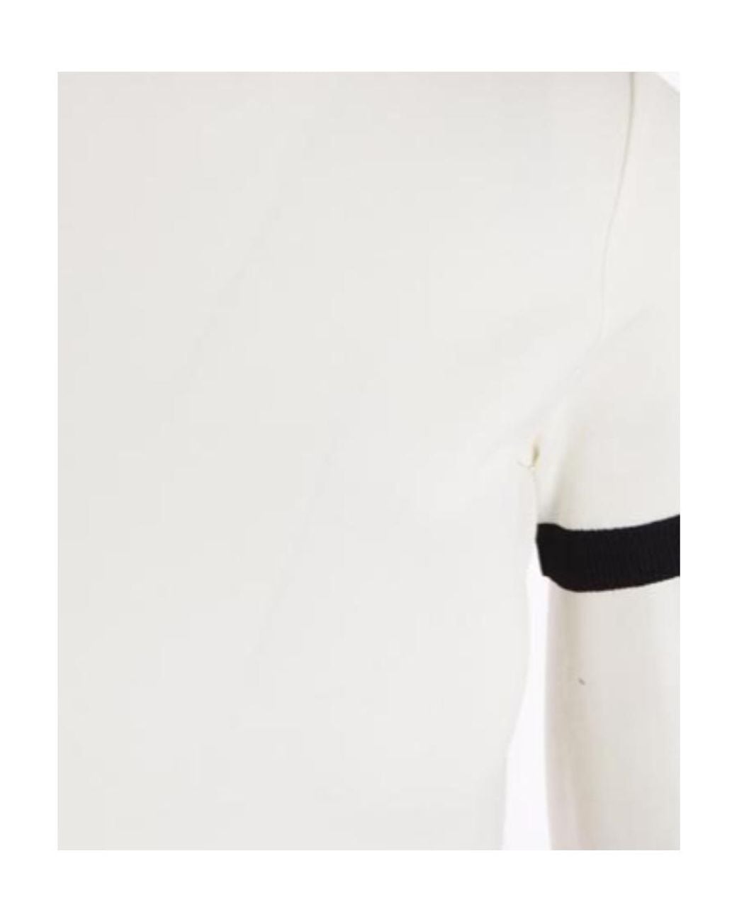 Valentino White Vlogo Short-Sleeve Minidress