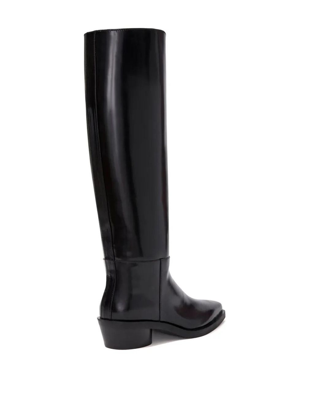 Proenza Schouler Black Bronco Knee-High Boots