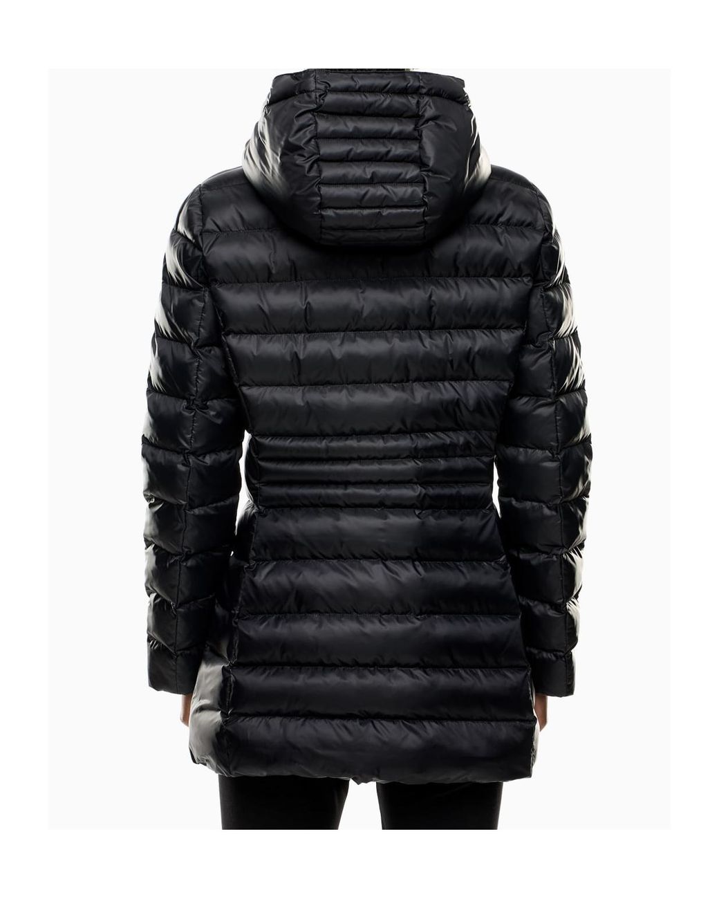 EA7 Black Hooded Jacket