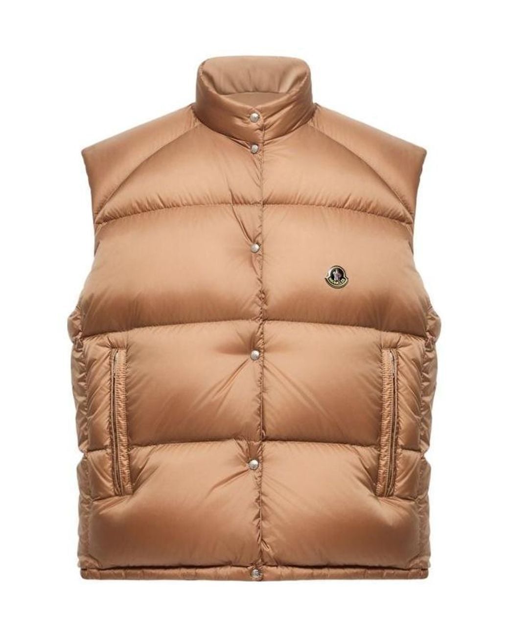 Moncler Brown Tibb Reversible Down Vest