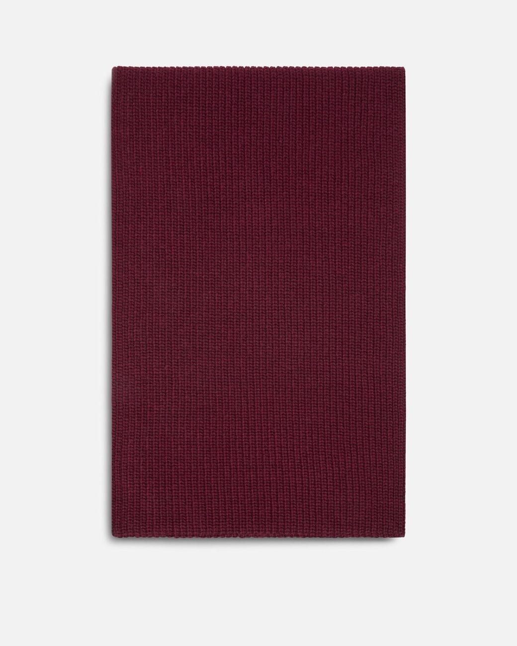 Pinko Purple Ribbed Logo-Patch Scarf