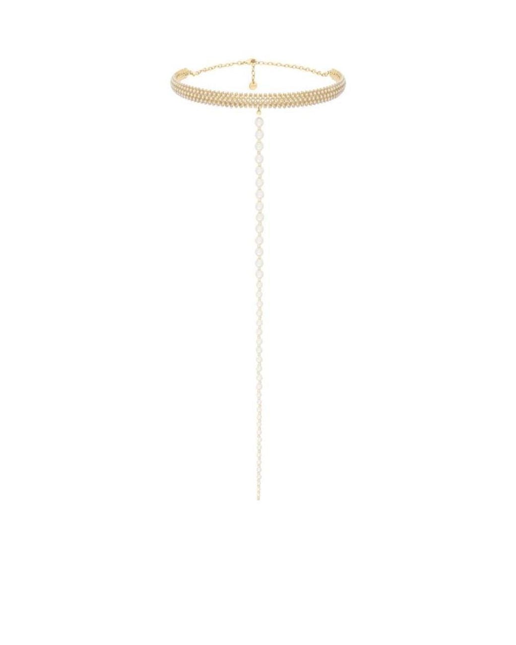 Dior White D-Renaissance Choker