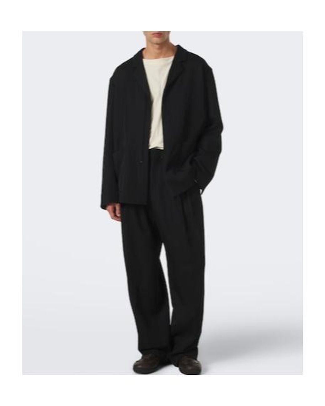 Kiko Kostadinov Black Votive Wool Blazer for men