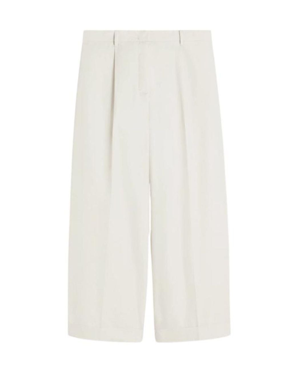 Max Mara White 'S Smmdanza Wide-Leg Trousers