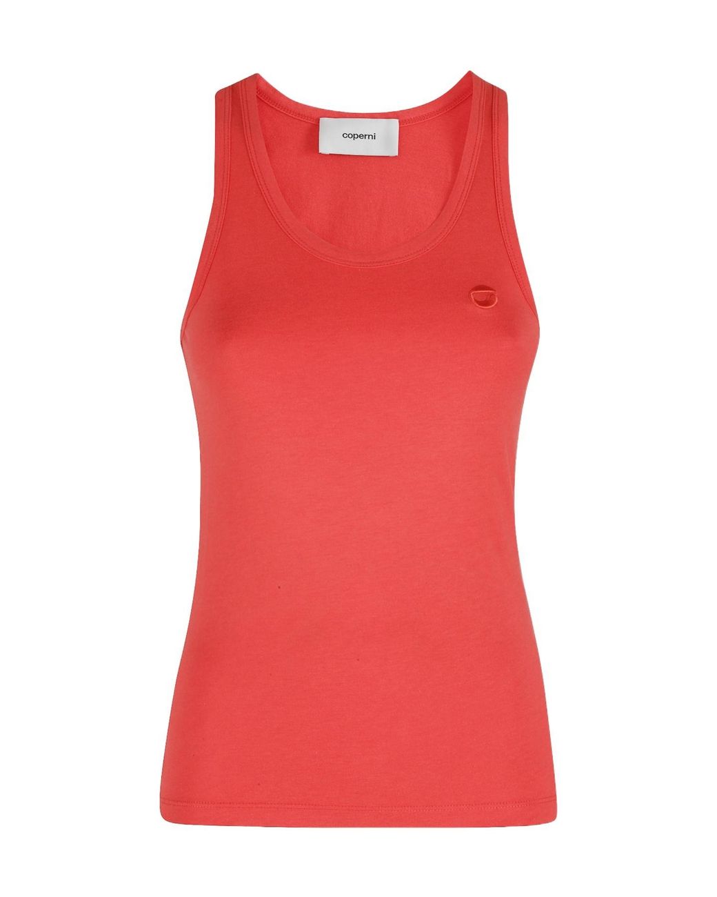 Coperni Red Logo Tank T-Shirt