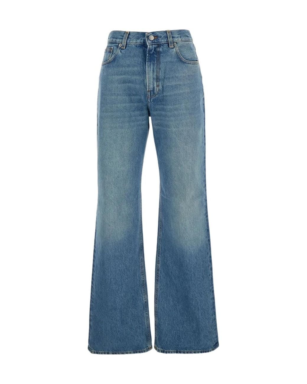 Haikure Blue Logo Jeans