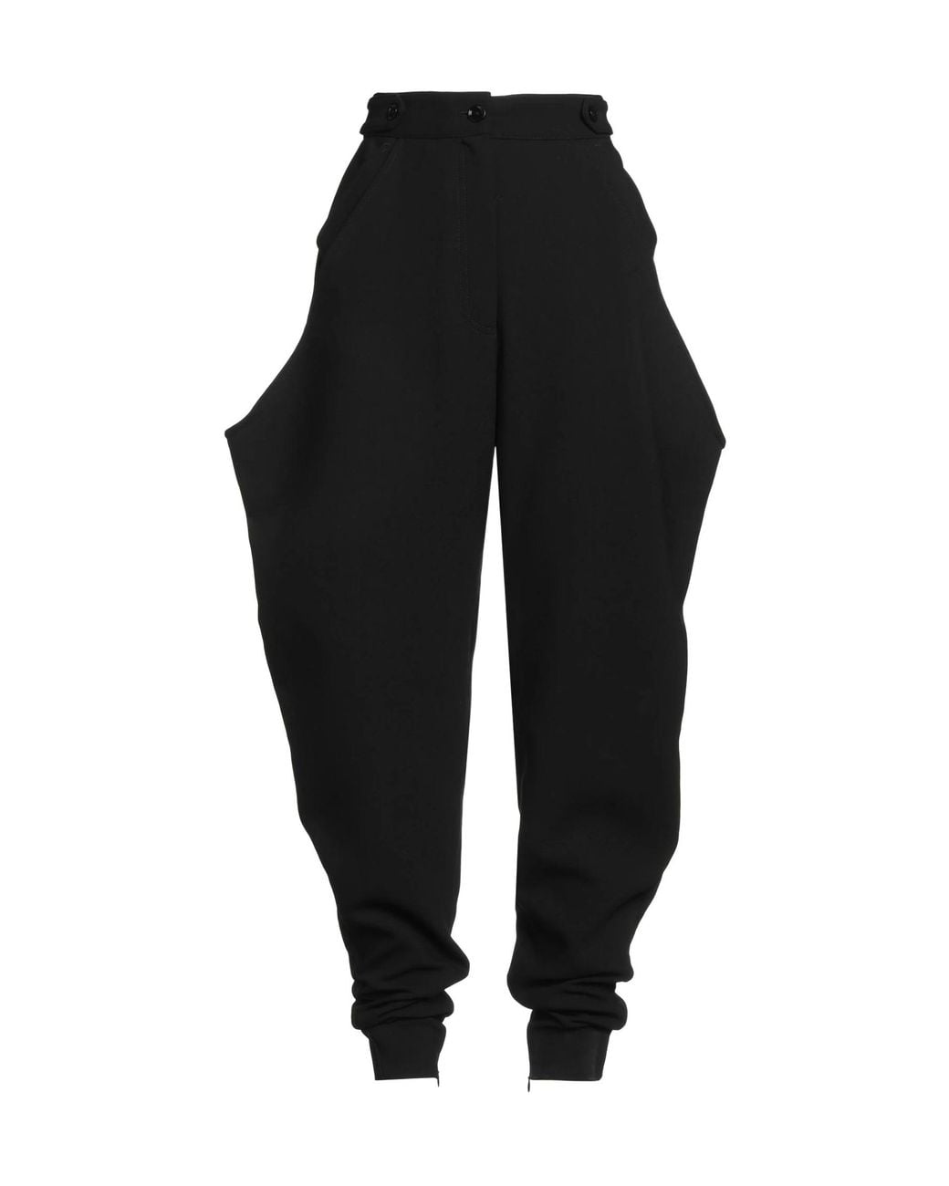 Dolce & Gabbana Black Solid Color Casual Trousers