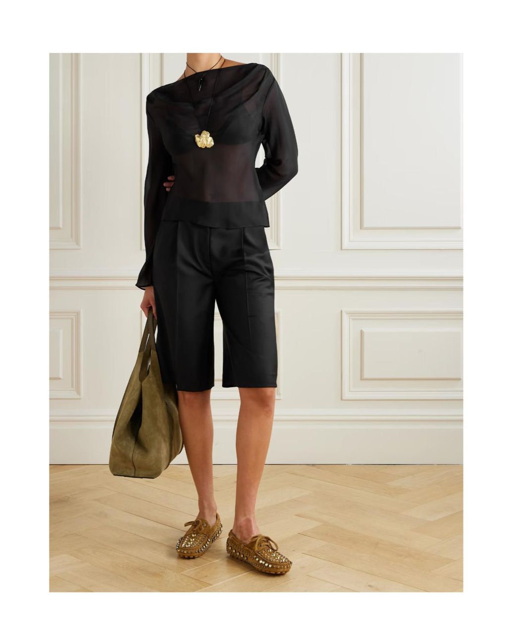 Sir Black Long-Sleeved Top